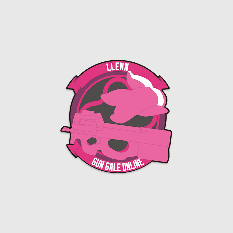 Sword Art Online x Gun Gale Online x ANIPLUS - Patch Llenn