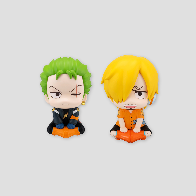 One Piece x ANIPLUS - Look Up Sanji & Roronoa Zoro Future Island Egghead Ver. (Including Pouch Bonus)