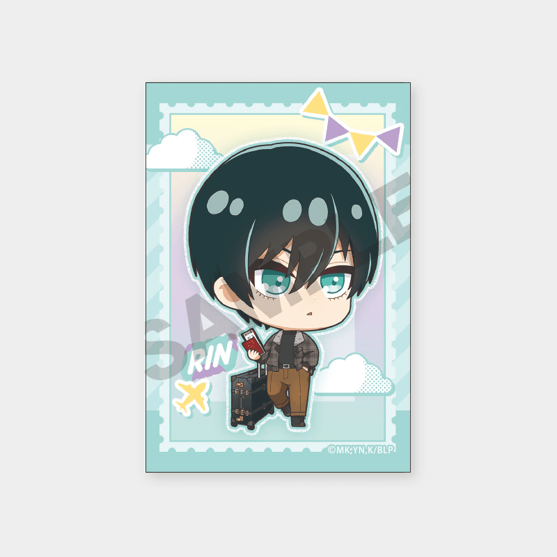 Blue Lock x ANIPLUS - Mini Character Travel Art Can Badge