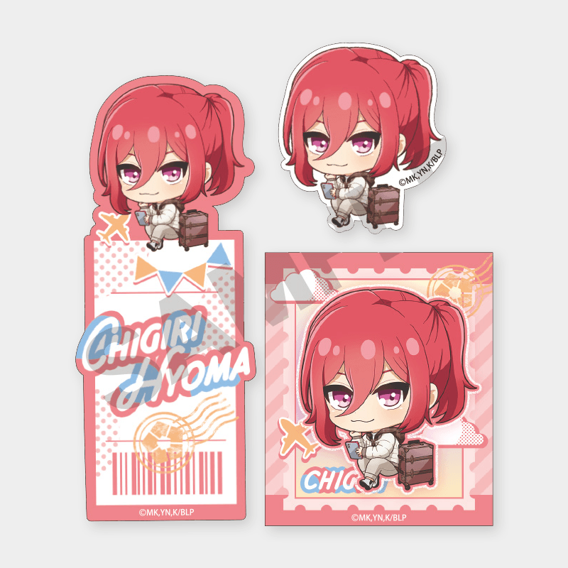 Blue Lock x ANIPLUS - Mini-chara Travel Sticker Set