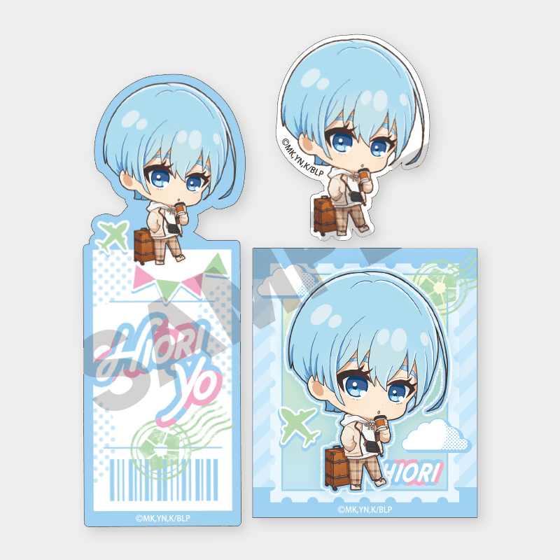 Blue Lock x ANIPLUS - Mini-chara Travel Sticker Set