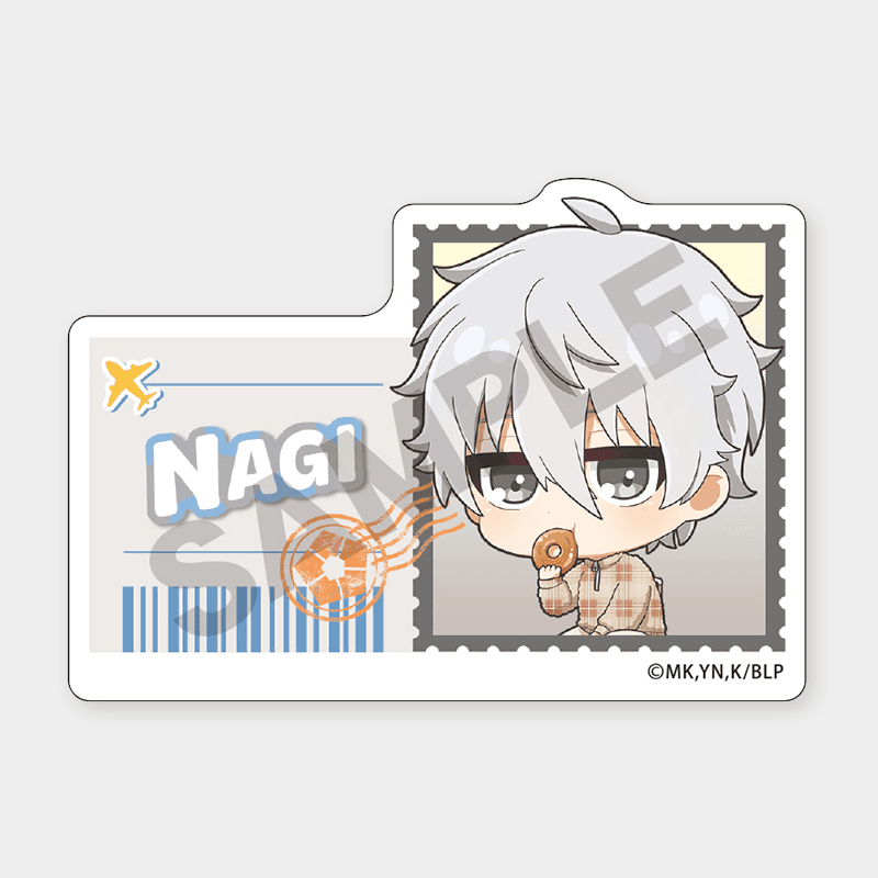 Blue Lock x ANIPLUS - Mini-Chara Travel Acrylic Name Badge