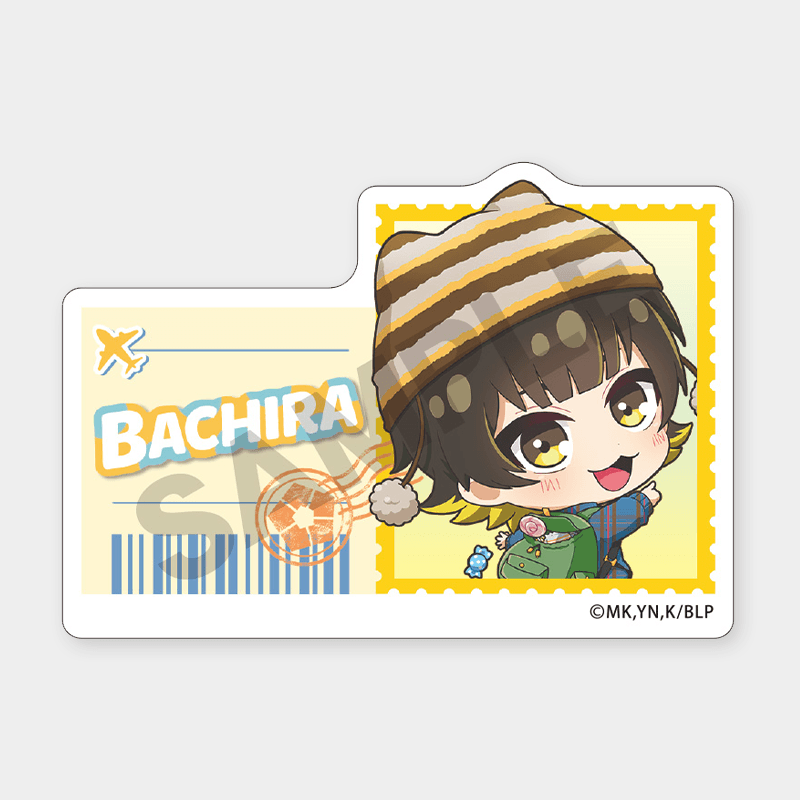 Blue Lock x ANIPLUS - Mini-Chara Travel Acrylic Name Badge