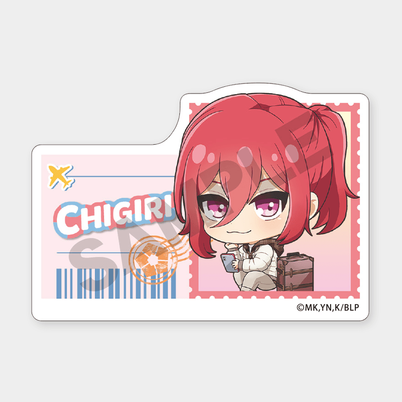 Blue Lock x ANIPLUS - Mini-Chara Travel Acrylic Name Badge