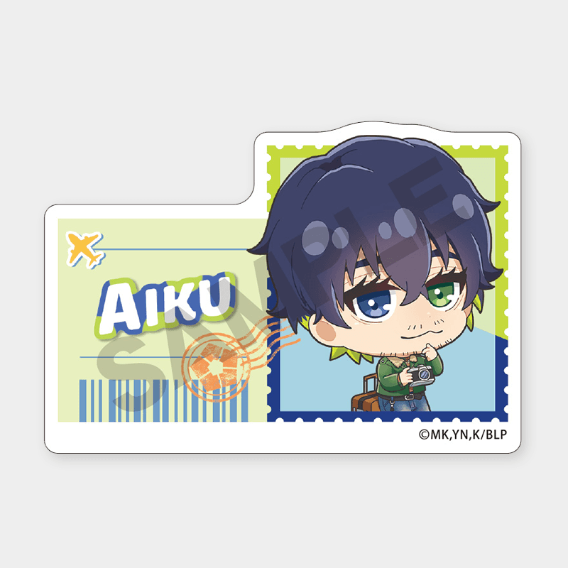 Blue Lock x ANIPLUS - Mini-Chara Travel Acrylic Name Badge