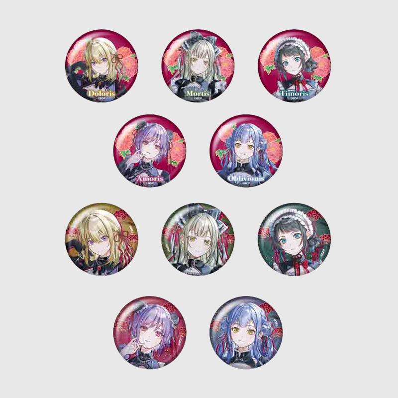 BanG Dream! Ave Mujica x ANIPLUS - Trading Can Badge Box