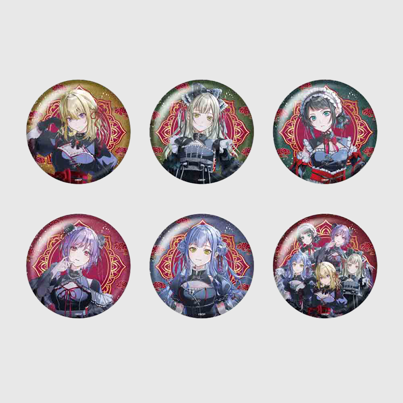 BanG Dream! Ave Mujica x ANIPLUS - Trading Big Hologram Can Badge Box