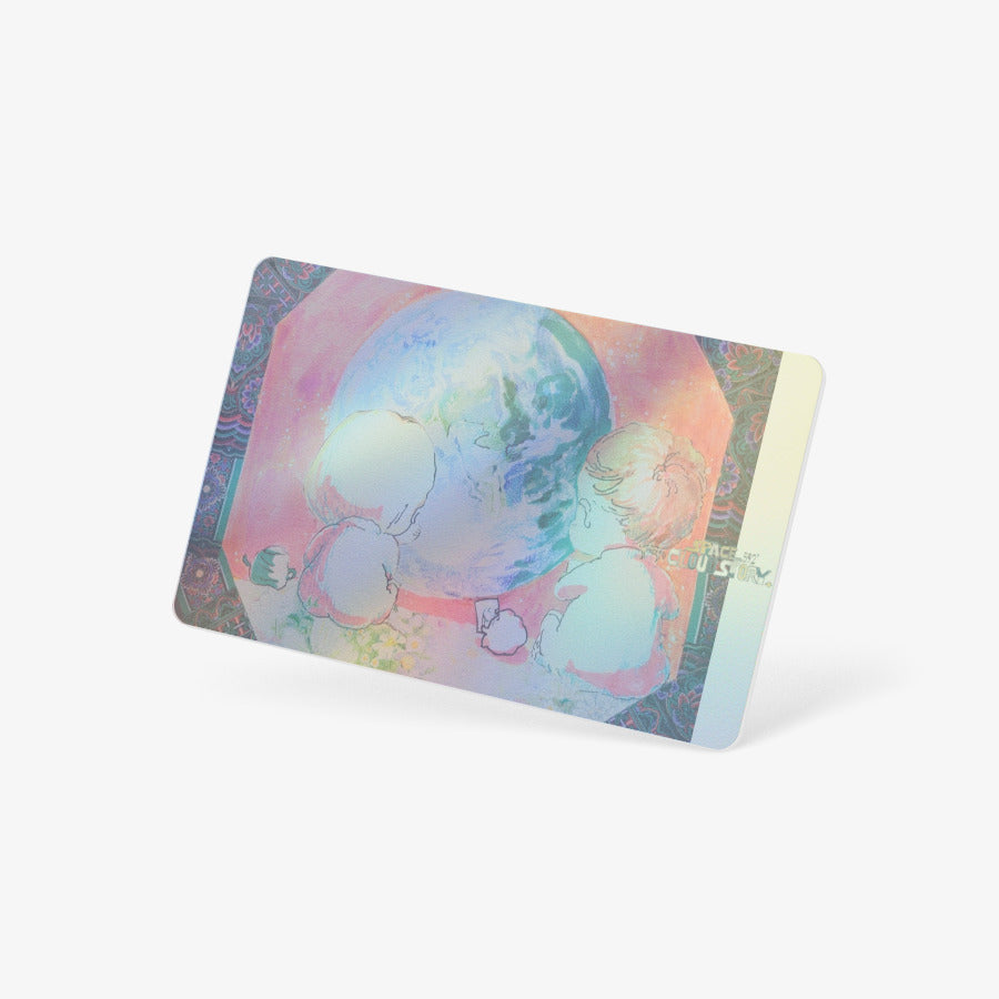 KIWA11ART - Horizontal Hologram Photocard