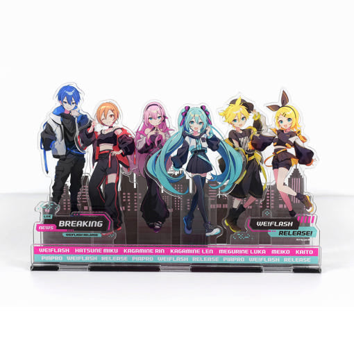 Hatsune Miku - Piapro Characters WE!FLASH Acrylic Diorama