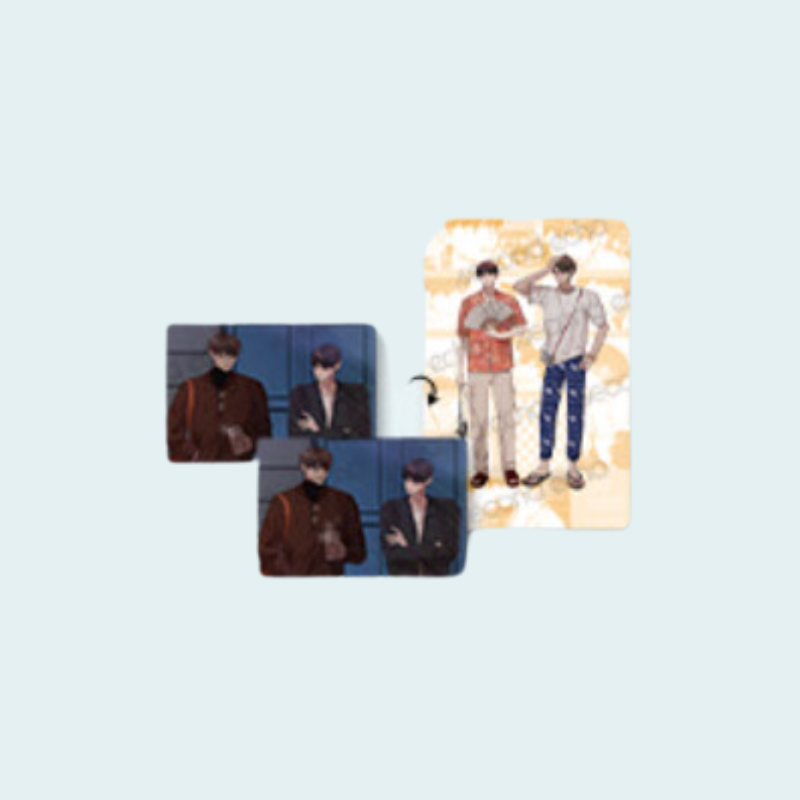 Time's Up x Second Echo - Lenticular + PET Bookmark Postcard Set