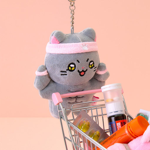 Meow Man - Yong Cheol Muscle Mini Doll Keychain