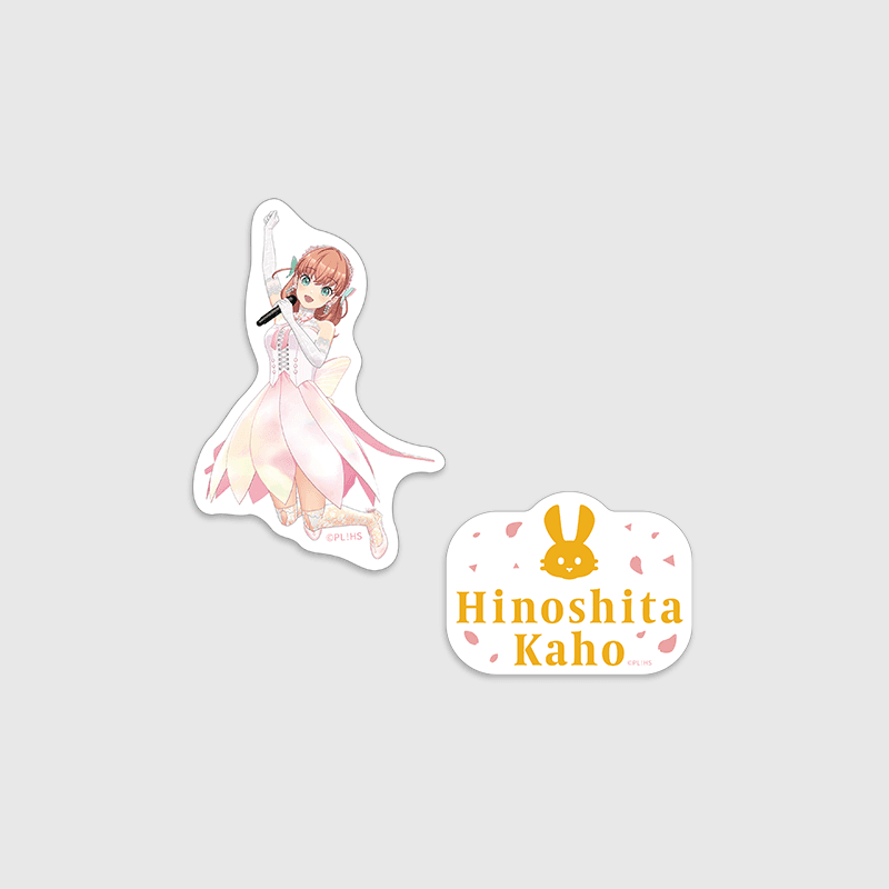 Love Live! HasunoSora Girls' High School Idol Club x ANIPLUS - 4th Live Dream ~Bloom, The Dream Believers Trading Die-cut Stickers