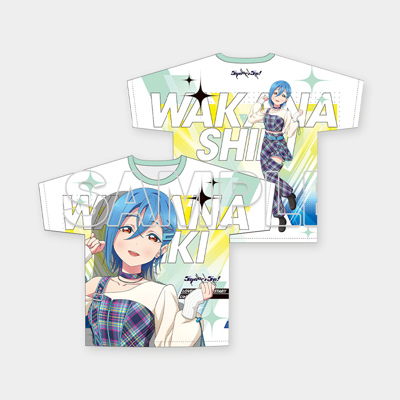 Love Live! Superstar!! x ANIPLUS - Full Graphic T-shirt Ver. Music-Talk-Teamwork!!