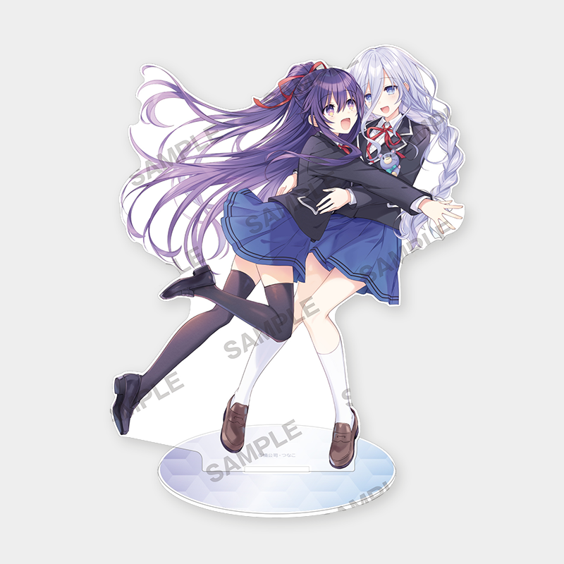 Date A Live x ANIPLUS - Acrylic Stand (Toka & Mio)