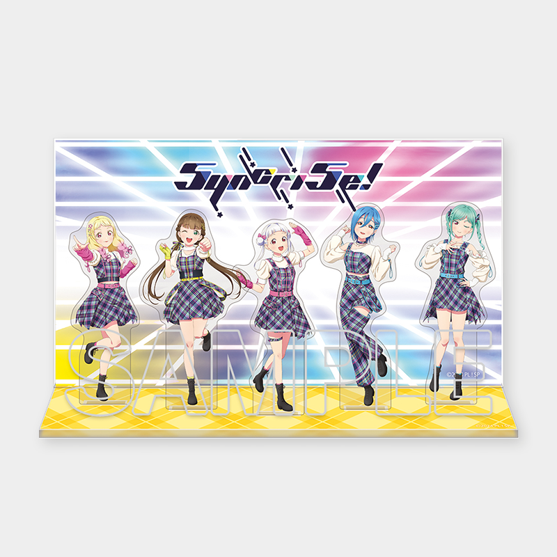 Love Live! Superstar!! x ANIPLUS - Acrylic Diorama Ver. Music-Talk-Teamwork!! ～5yncri5e!～