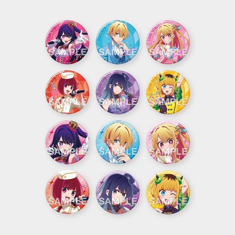 Favorite Child x ANIPLUS - Kirakira Can Badge Collection Stage ver. BOX