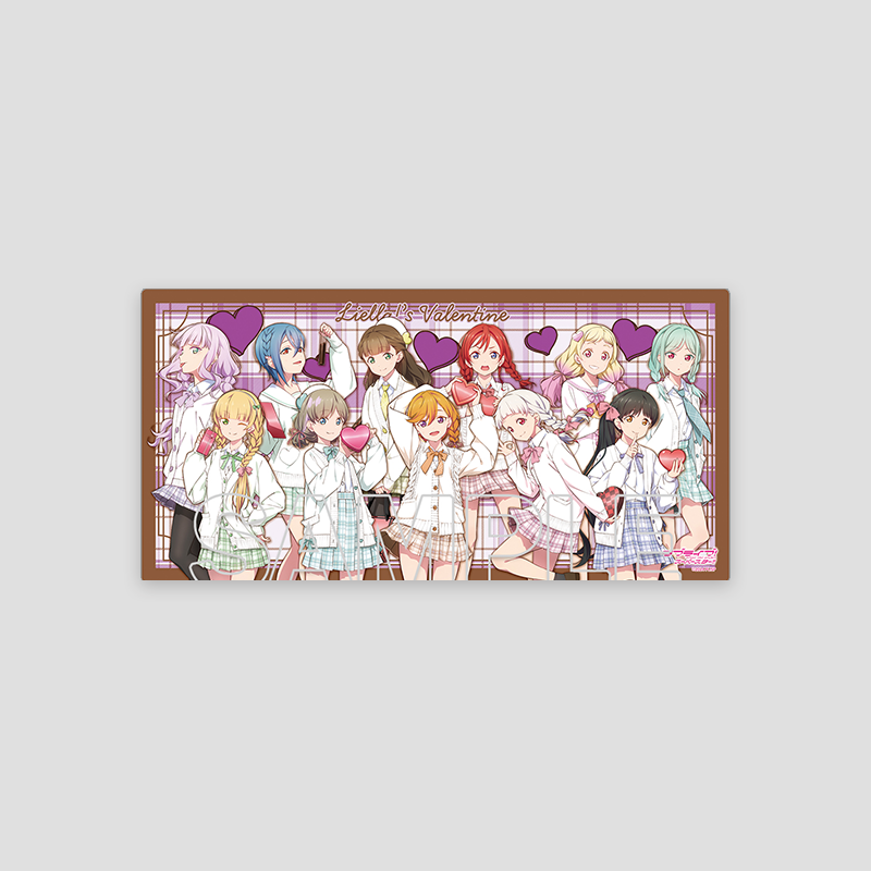 Love Live! Superstar!! x ANIPLUS - Desk Mat Ver. Valentine 2025