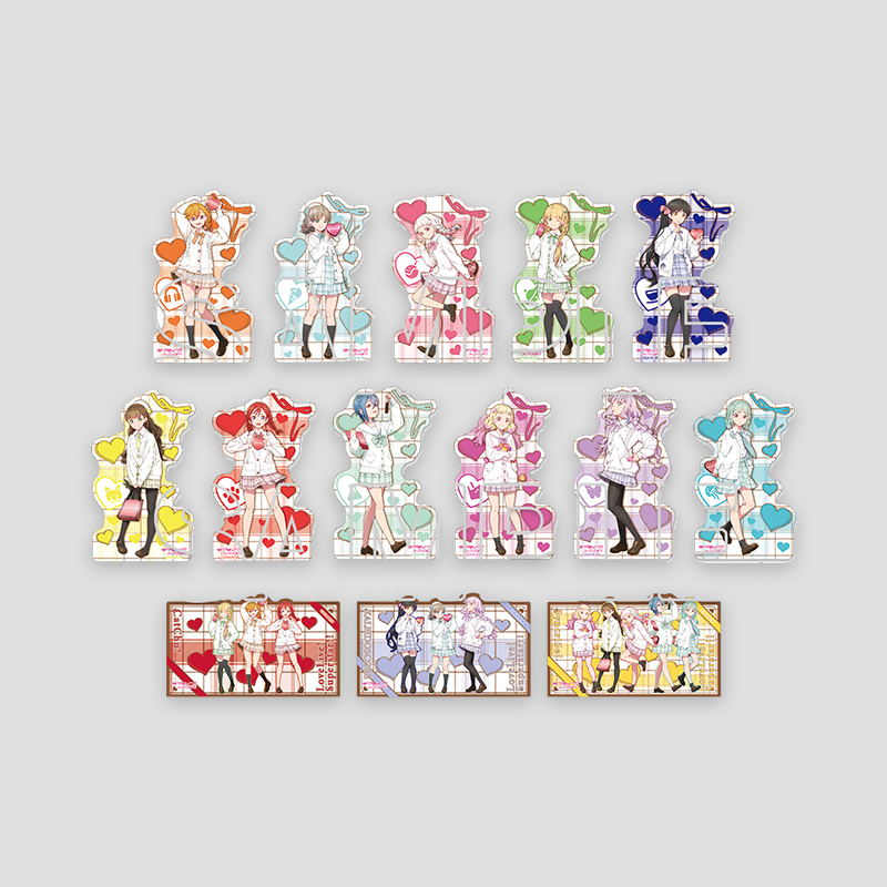 Love Live! Superstar!! x ANIPLUS - Trading Sticker Collection Ver. Valentine 2025