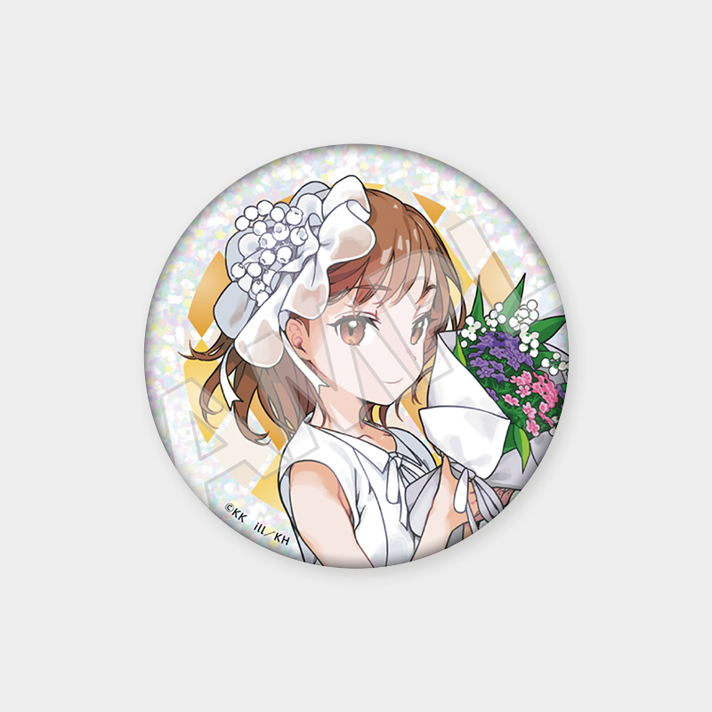 A Certain Magical Index x ANIPLUS - 20th Anniversary Hologram BIG Can Badge