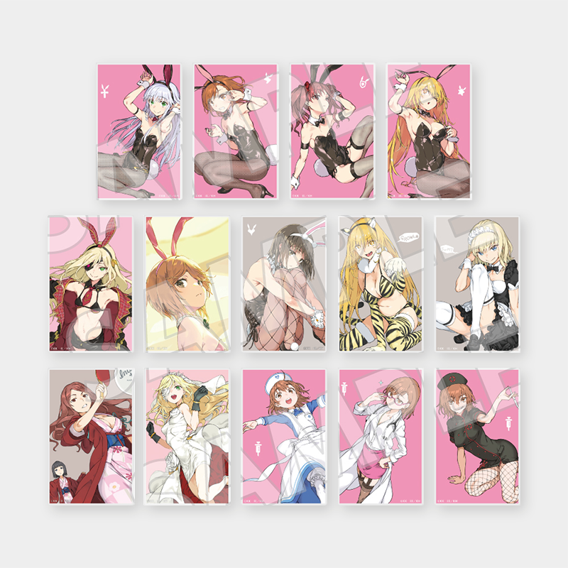 A Certain Magical Index x ANIPLUS - 20th Anniversary Trading Acrylic Cards