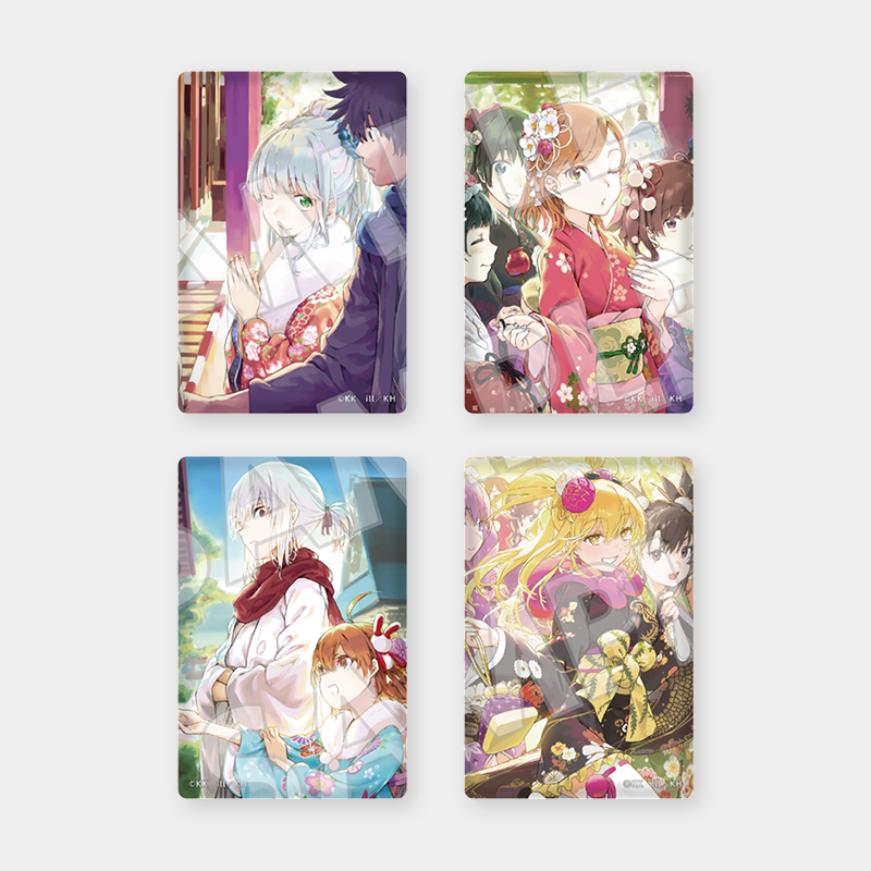 A Certain Magical Index x ANIPLUS - 20th Anniversary Square Can Badge Set Ver.