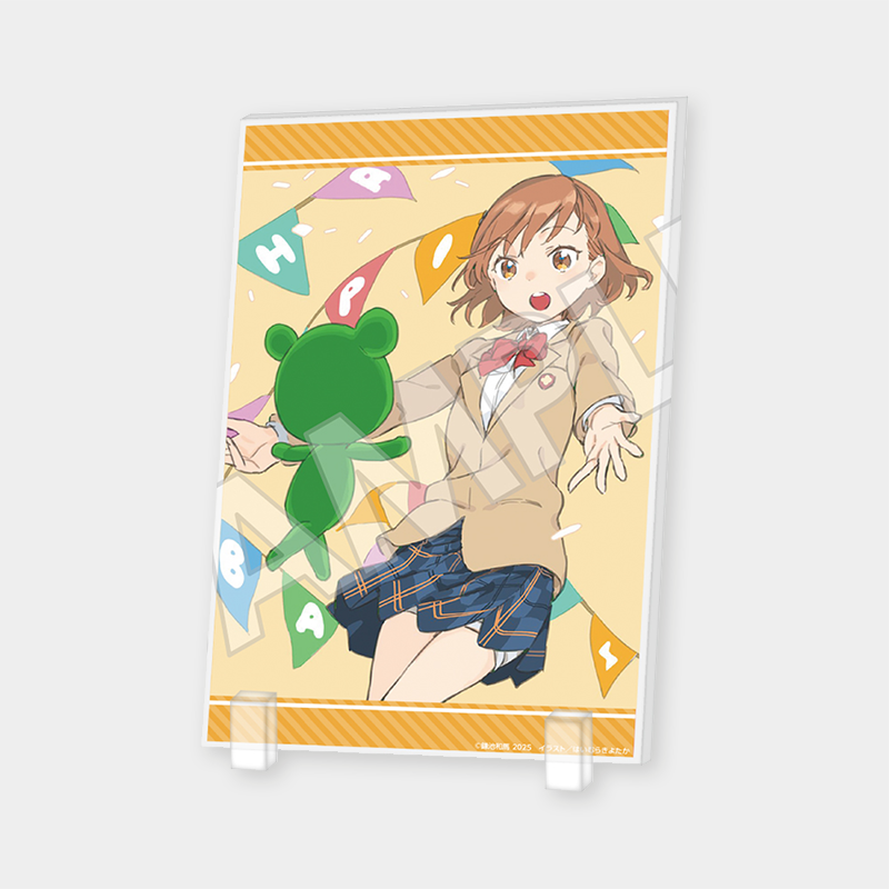 A Certain Magical Index x ANIPLUS - 20th Anniversary Special Acrylic Plate