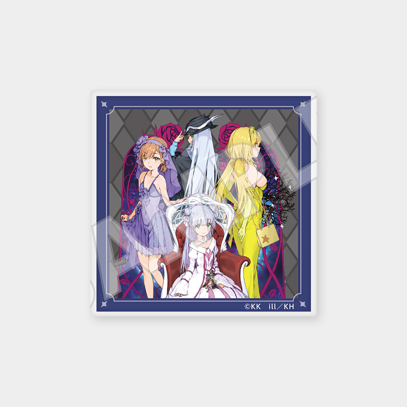 A Certain Magical Index x ANIPLUS - 20th Anniversary Group Acrylic Magnet