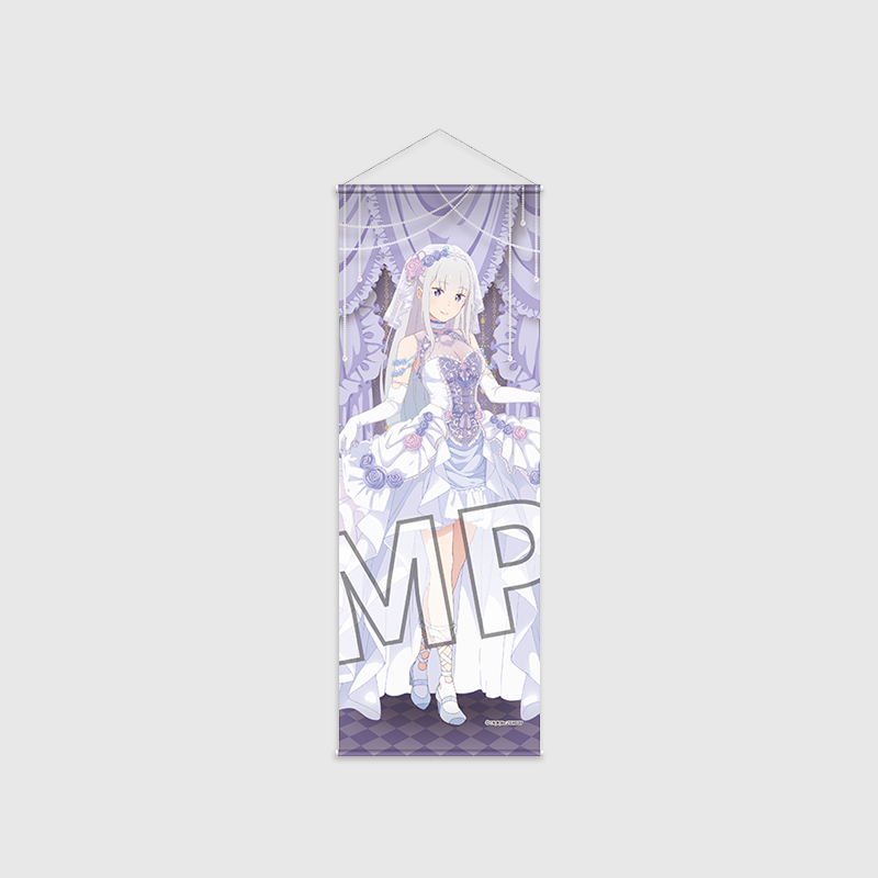 Re:Zero − Starting Life in Another World x ANIPLUS - B2 Half Tapestry (Wedding ver.)