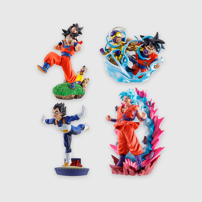 Dragon Ball x ANIPLUS - Petitrama DX Dracap RE BIRTH Limit Climax Breakthrough Ver. Set