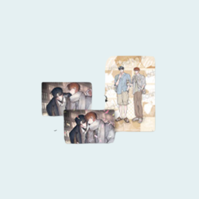 Time's Up x Second Echo - Lenticular + PET Bookmark Postcard Set