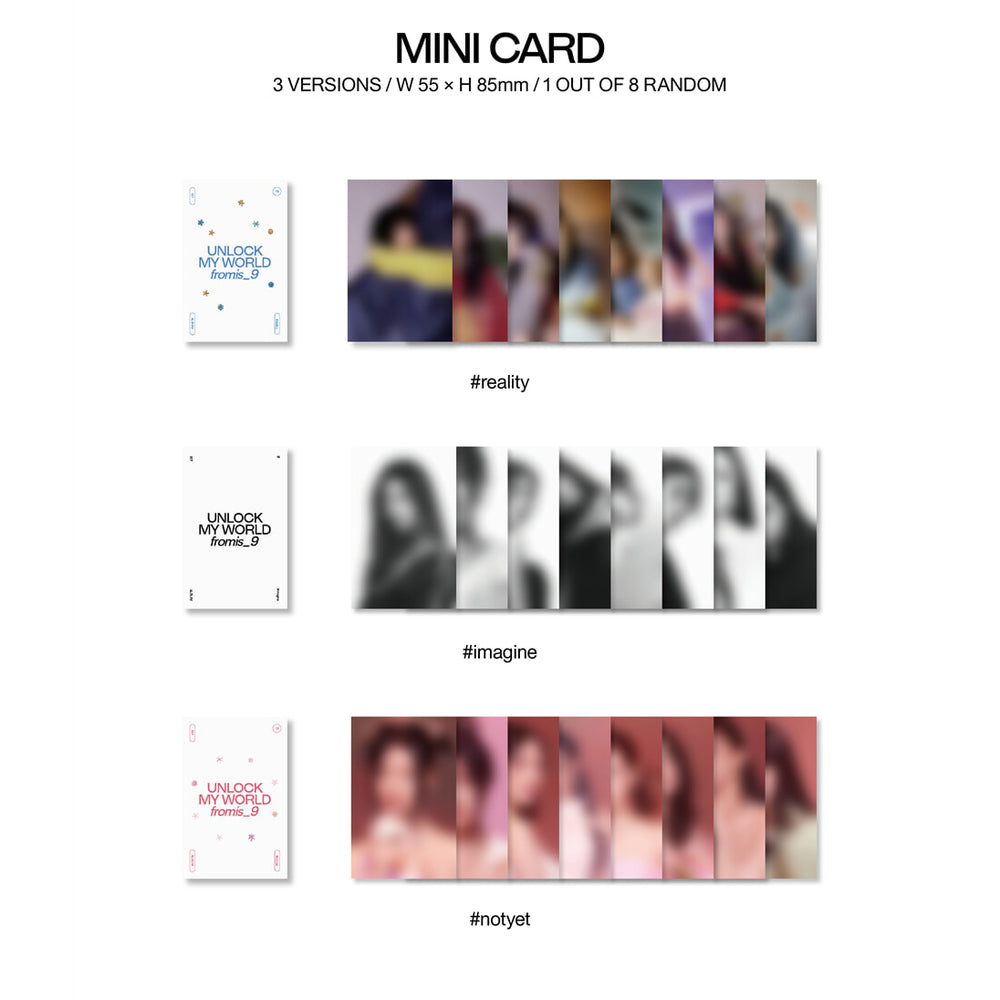 Fromis_9 - Unlock My World : 1st Album