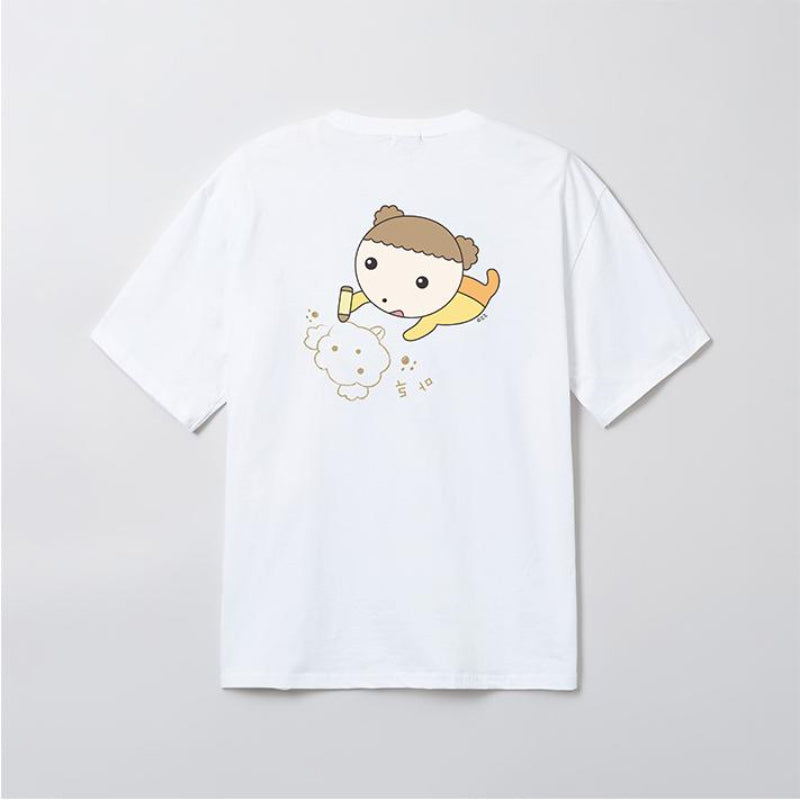 SPAO x Maru Is A Puppy - Short-sleeved T-shirt