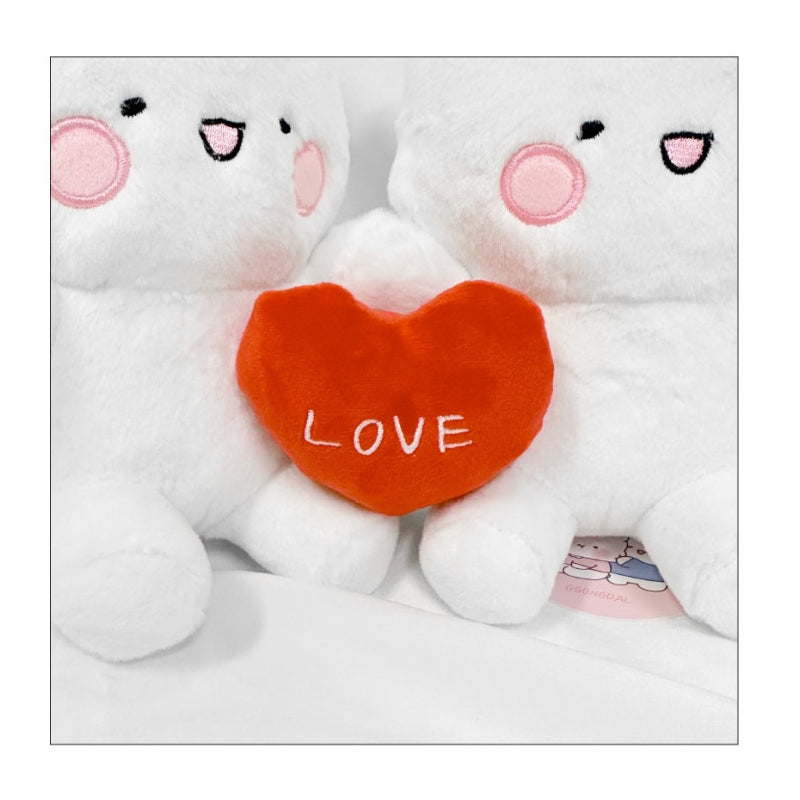 Ggongdal x Artrank - Healing Bear Couple Magnet Doll