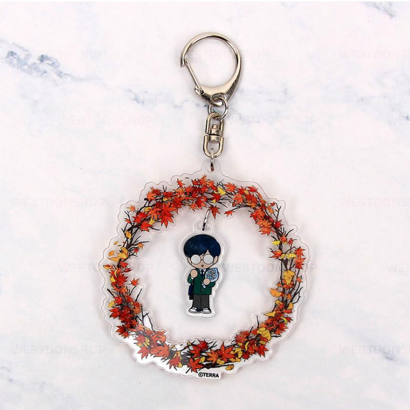 Spinach Bouquet - Acrylic Keyring