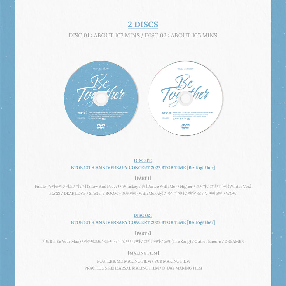 BTOB DVD be together 【supportnhhs.com】