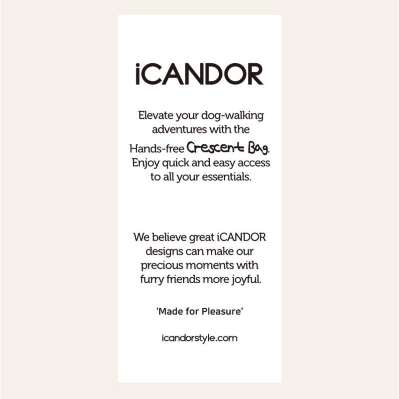 iCANDOR - Crescent Bag