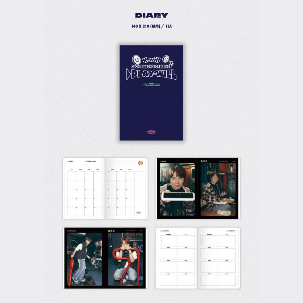 K.WILL - 2024 Season's Greetings - Soundwave Co., Ltd. / Starship Entertainment - Albums - Harumio