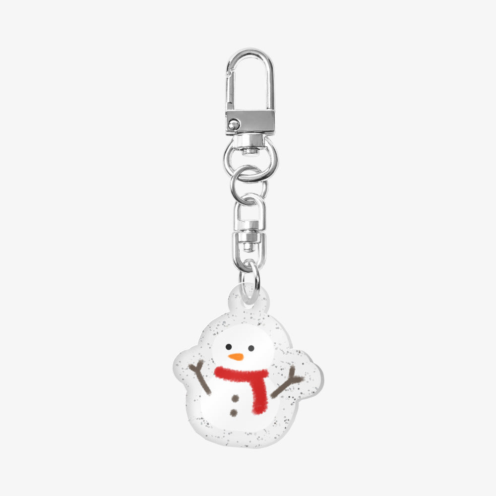 Minimal Shop - Snowman Acrylic Keyring