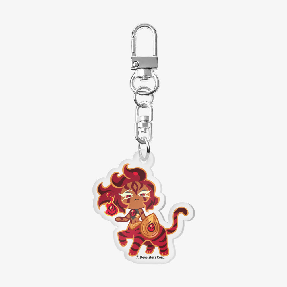 Cookie Run : Kingdom - Nutmeg Tiger Cookie Acrylic Keyring