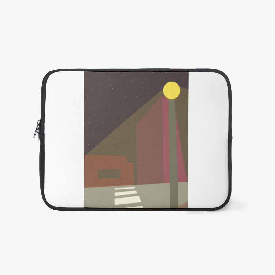 Eun Dam Bi - Night Time Cross Walk Laptop Case