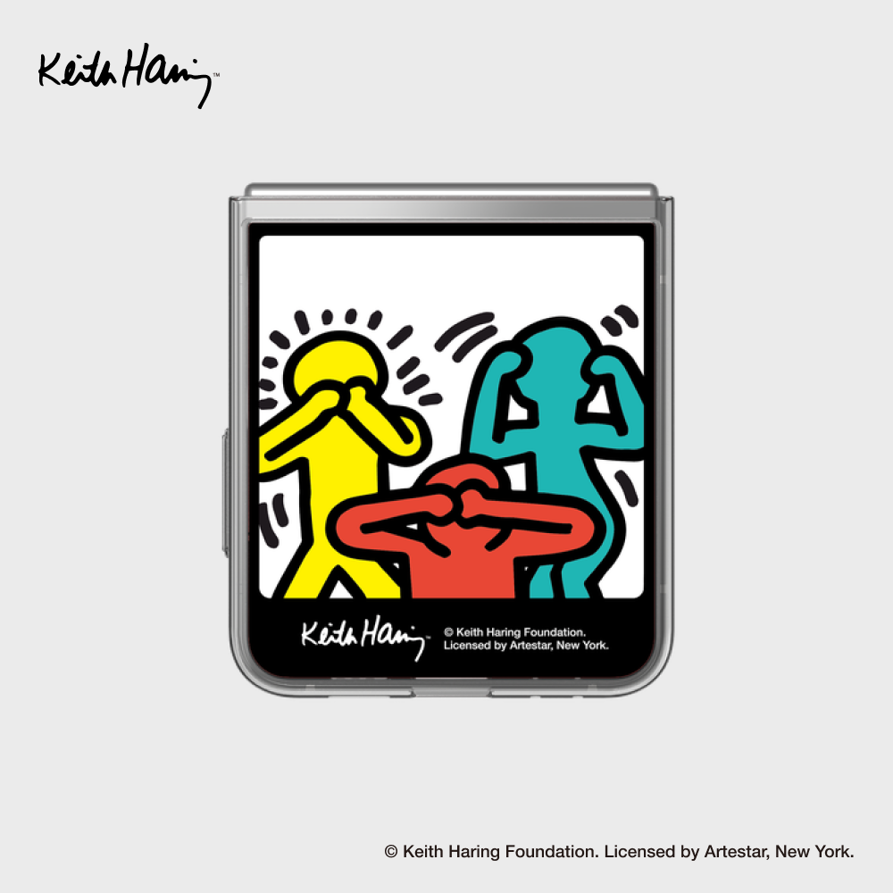 SLBS - Keith Haring Photo Flip Suit Card (Galaxy Z Flip6)