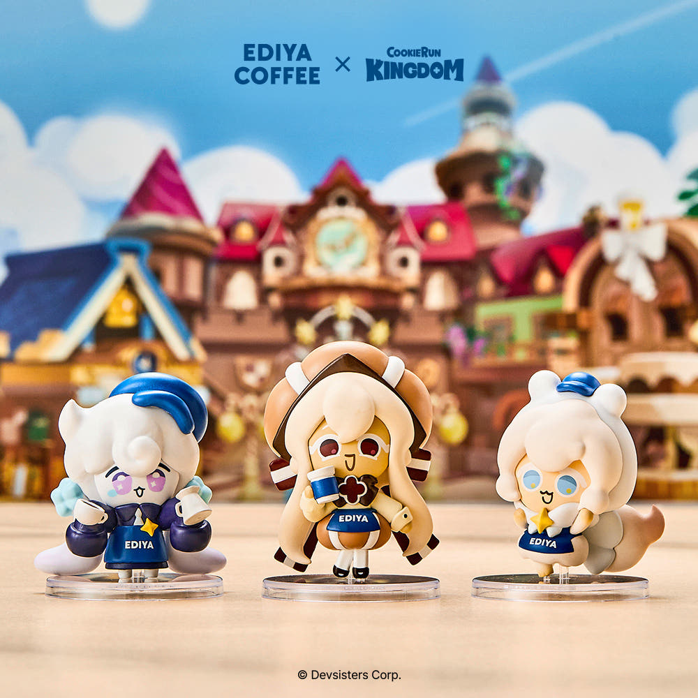 Ediya Coffee x Cookie Run : Kingdom - Doll Figure