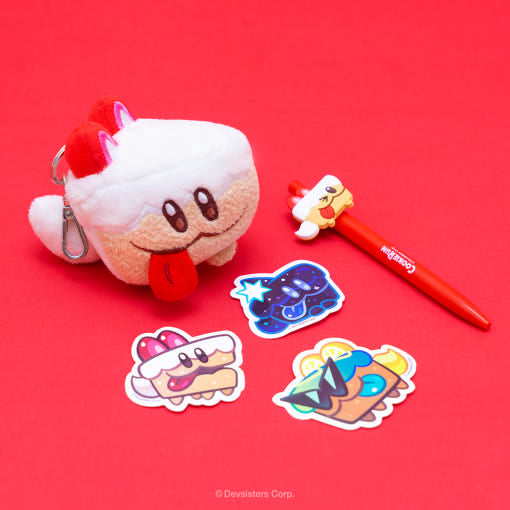 Cookie Run: Kingdom - Cake Hound Doll Keychain