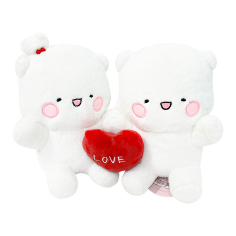 Ggongdal x Artrank - Healing Bear Couple Magnet Doll