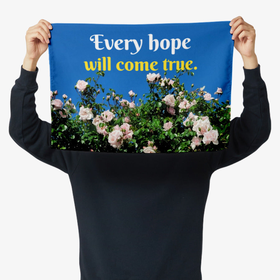 Like The Moon - Every Hope Fabric Poster