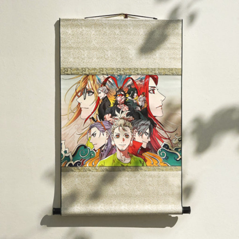 Three Kingdoms Talk - Premium Silk Scroll