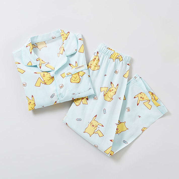 SPAO x Pokemon - Long Sleeve Pajamas Set (Kids)