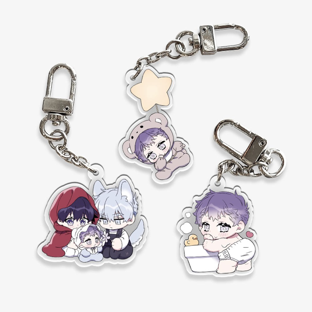 Surge Towards You - Please Take Care of Bubs Collection Acrylic Keyring (Random)