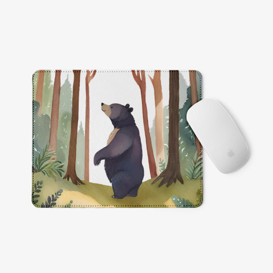 Too Chansol - Bear in the Forest Mousepad