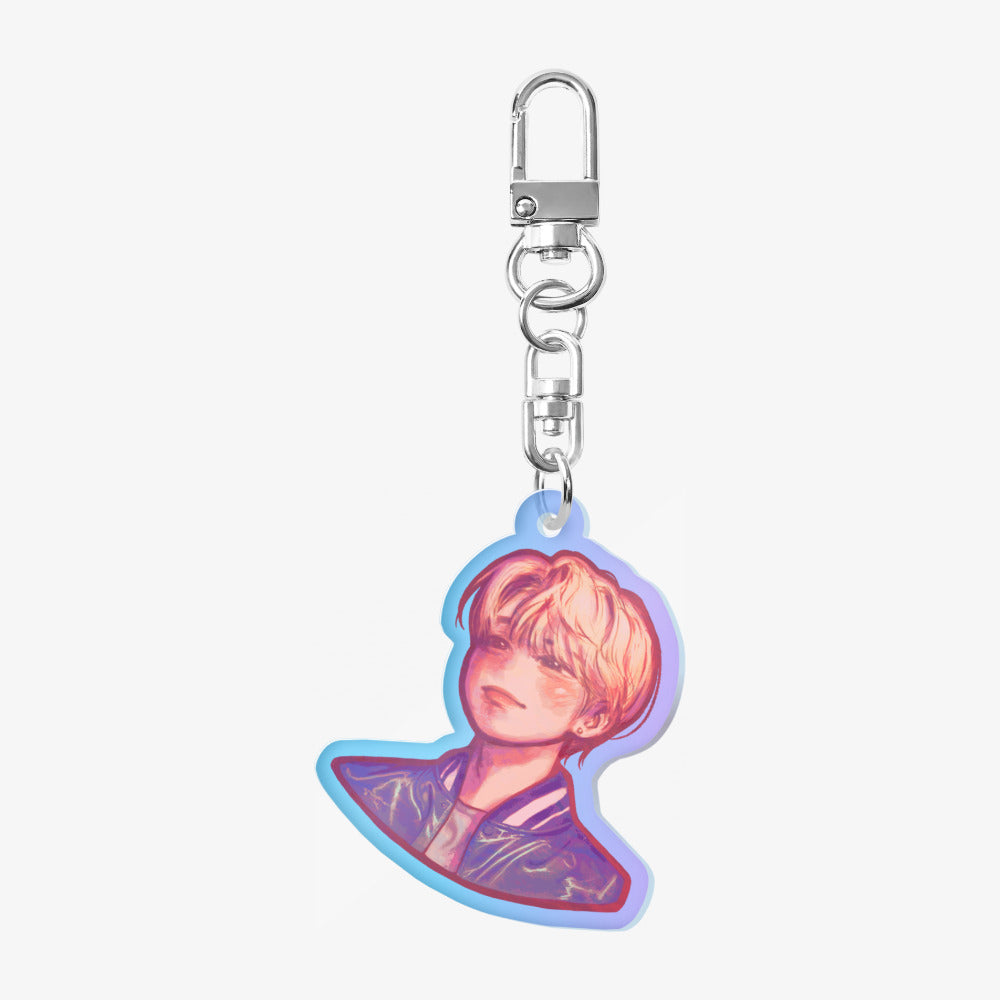 Yonachii_ii - Aurora Acrylic Keyring